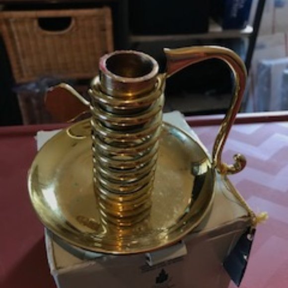 Gold Candle Holder - Picture 2 of 6